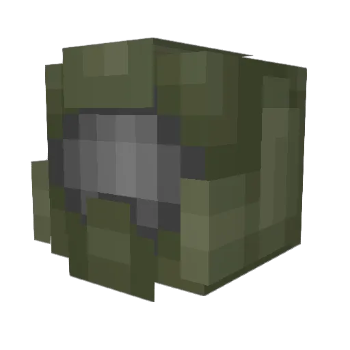 hoof60 Minecraft avatar head, 3D render