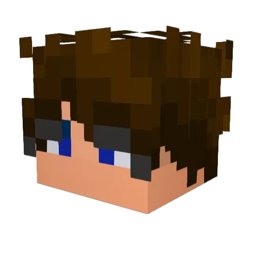 hooni119 Minecraft avatar head, 3D render