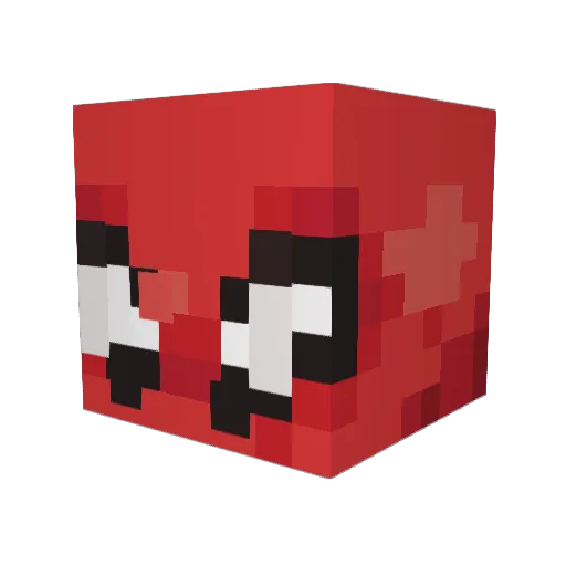 hoonti Minecraft avatar head, 3D render