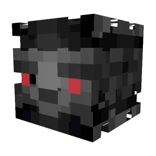 hoooy Minecraft avatar head, 3D render
