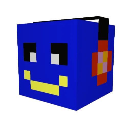 hooper124 Minecraft avatar head, 3D render