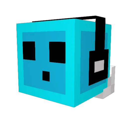 hoov119 Minecraft avatar head, 3D render