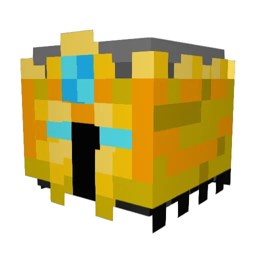hoovygrills Minecraft avatar head, 3D render