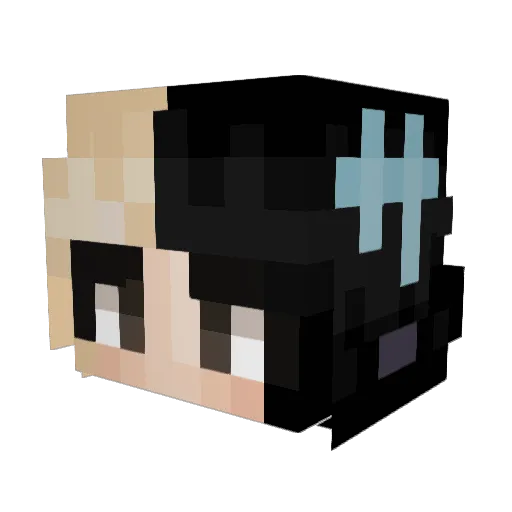 hope8407 Minecraft avatar head, 3D render