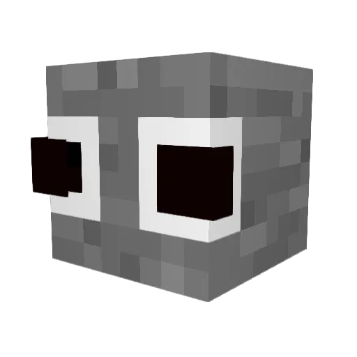 hopemizz Minecraft avatar head, 3D render