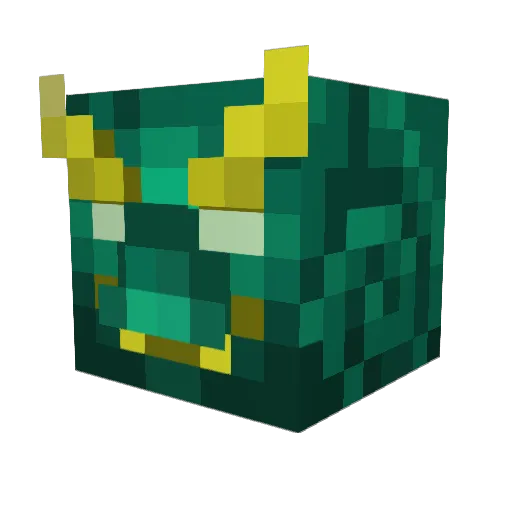 hopes1 Minecraft avatar head, 3D render