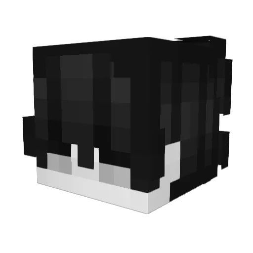 hopetthappy Minecraft avatar head, 3D render
