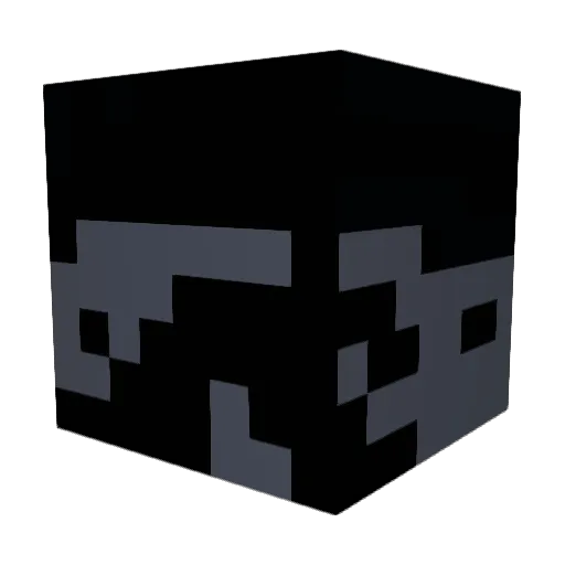 hoppe12 Minecraft avatar head, 3D render