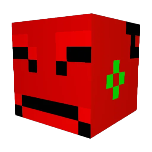 hoppelhase2000 Minecraft avatar head, 3D render