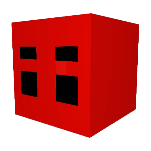 hopper20 Minecraft avatar head, 3D render