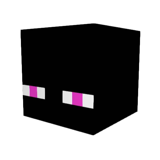 hoppi2010 Minecraft avatar head, 3D render