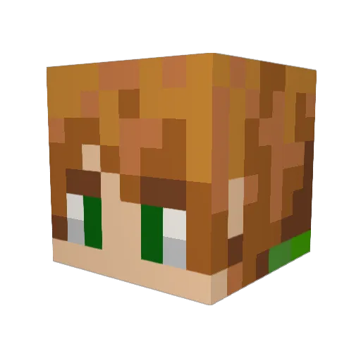 horatio7827 Minecraft avatar head, 3D render