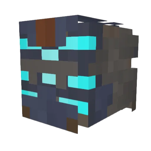 horchunter Minecraft avatar head, 3D render