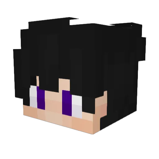 hordiki Minecraft avatar head, 3D render