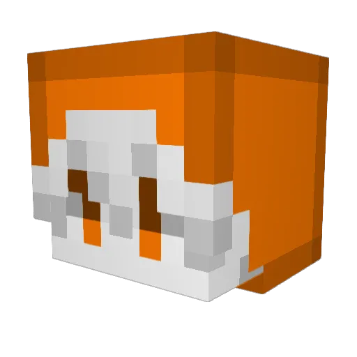 horloger01 Minecraft avatar head, 3D render