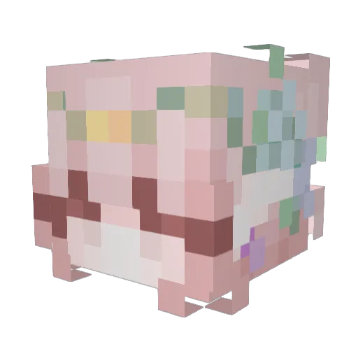 horndog210 Minecraft avatar head, 3D render