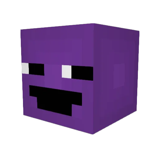hornfeI Minecraft avatar head, 3D render