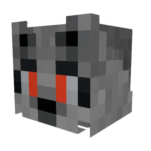 horokew Minecraft avatar head, 3D render