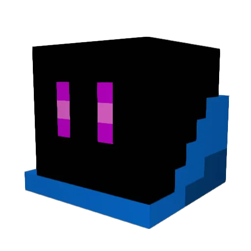 horrizon_ Minecraft avatar head, 3D render