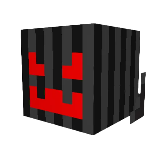 horrorfan123 Minecraft avatar head, 3D render