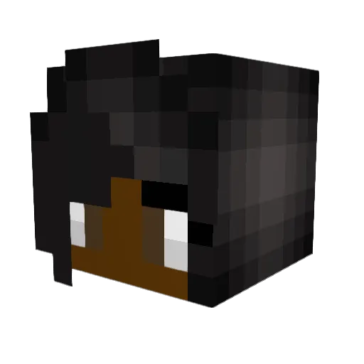 horselover1928 Minecraft avatar head, 3D render