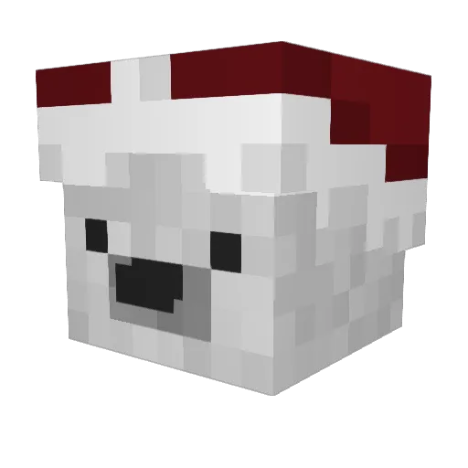 hosap000 Minecraft avatar head, 3D render
