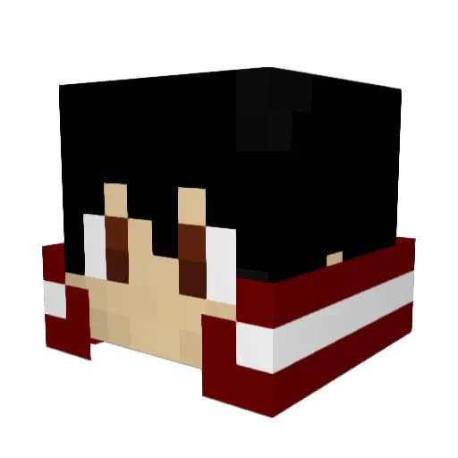hoss6400 Minecraft avatar head, 3D render