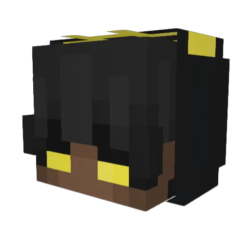hot_gwalcior Minecraft avatar head, 3D render