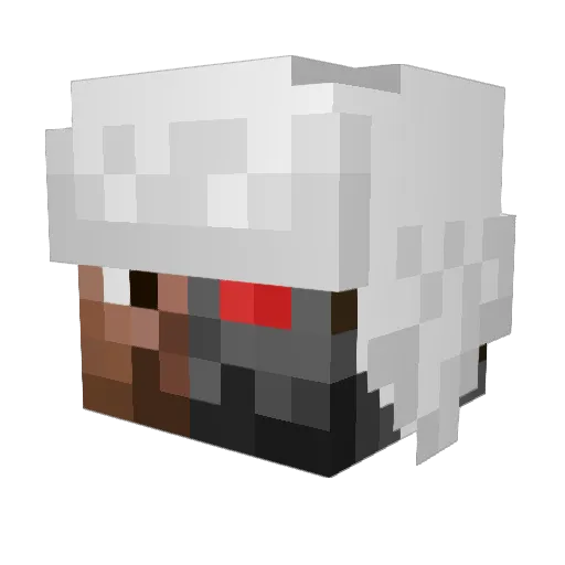hot_juL3c2ka Minecraft avatar head, 3D render