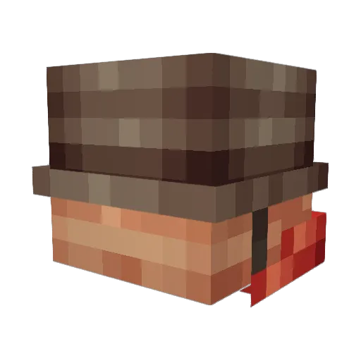 hotaroo_ Minecraft avatar head, 3D render