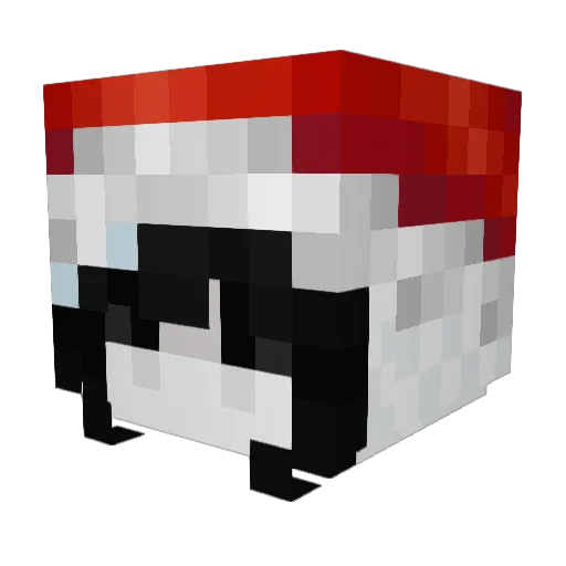 hotasianegirl Minecraft avatar head, 3D render
