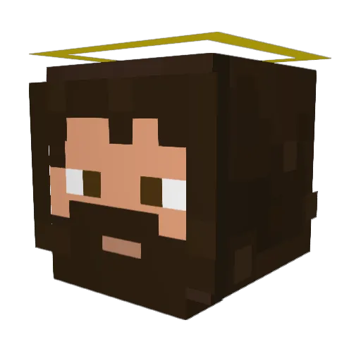 hotboi_elliot Minecraft avatar head, 3D render