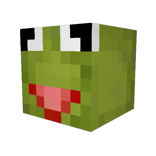 hotcheeto6 Minecraft avatar head, 3D render