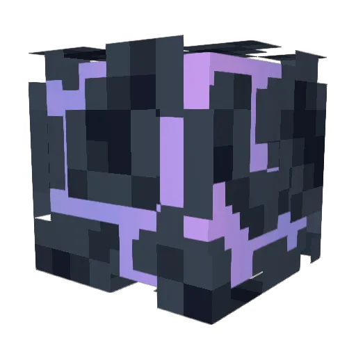 hotcoco2077 Minecraft avatar head, 3D render