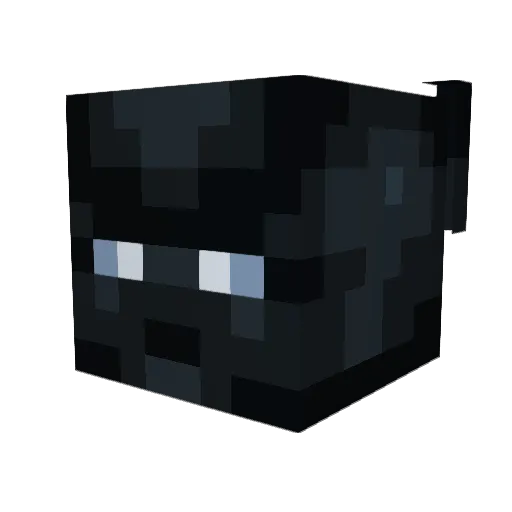 hotdog264 Minecraft avatar head, 3D render