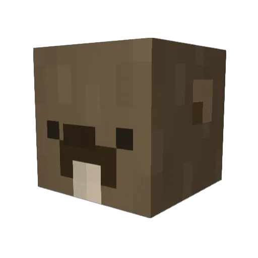 hotdog9033 Minecraft avatar head, 3D render