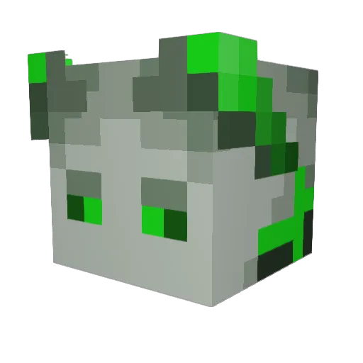 hoth194 Minecraft avatar head, 3D render