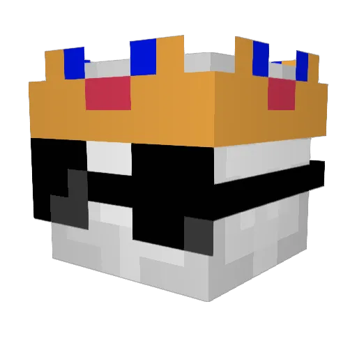 hothiszpan Minecraft avatar head, 3D render