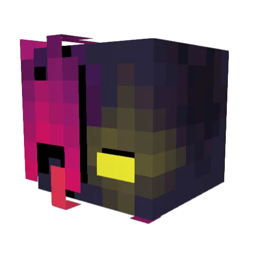hotmis69 Minecraft avatar head, 3D render