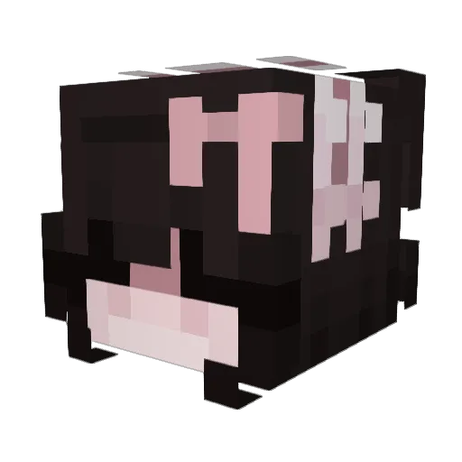 hotmistake Minecraft avatar head, 3D render