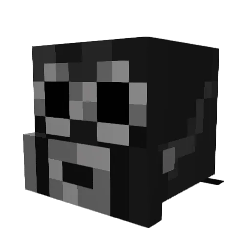 hotrod502 Minecraft avatar head, 3D render
