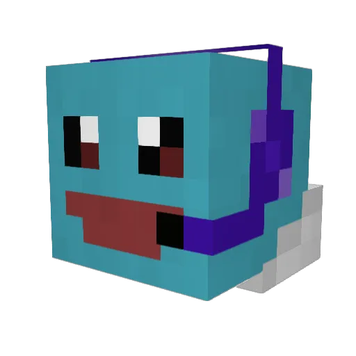 hotrodman97 Minecraft avatar head, 3D render