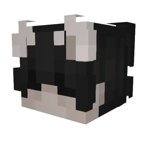 hotwill Minecraft avatar head, 3D render