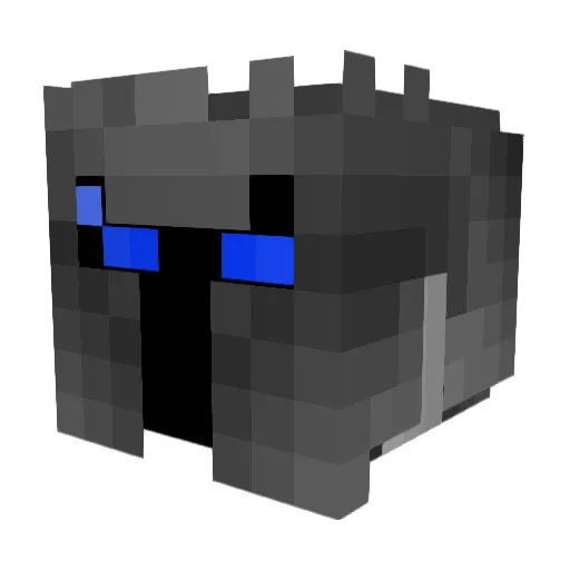hotwing8 Minecraft avatar head, 3D render