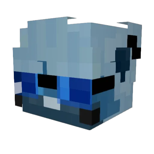 hound814 Minecraft avatar head, 3D render