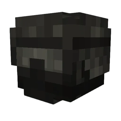 hovalla Minecraft avatar head, 3D render