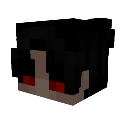 hovay Minecraft avatar head, 3D render