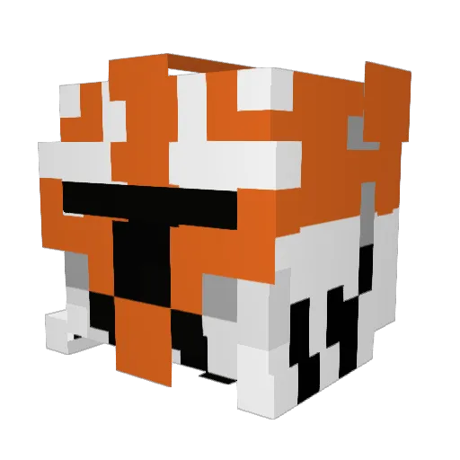 howareyourkids Minecraft avatar head, 3D render