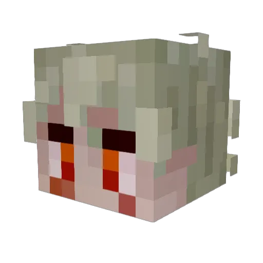 howdytristan Minecraft avatar head, 3D render