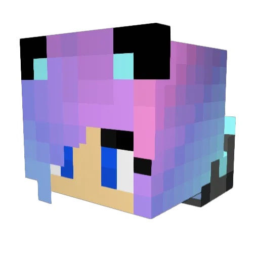 howemaster Minecraft avatar head, 3D render